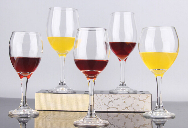 Wholesale Custom logo soda lime Cheap Crystal Wine Glass Cup