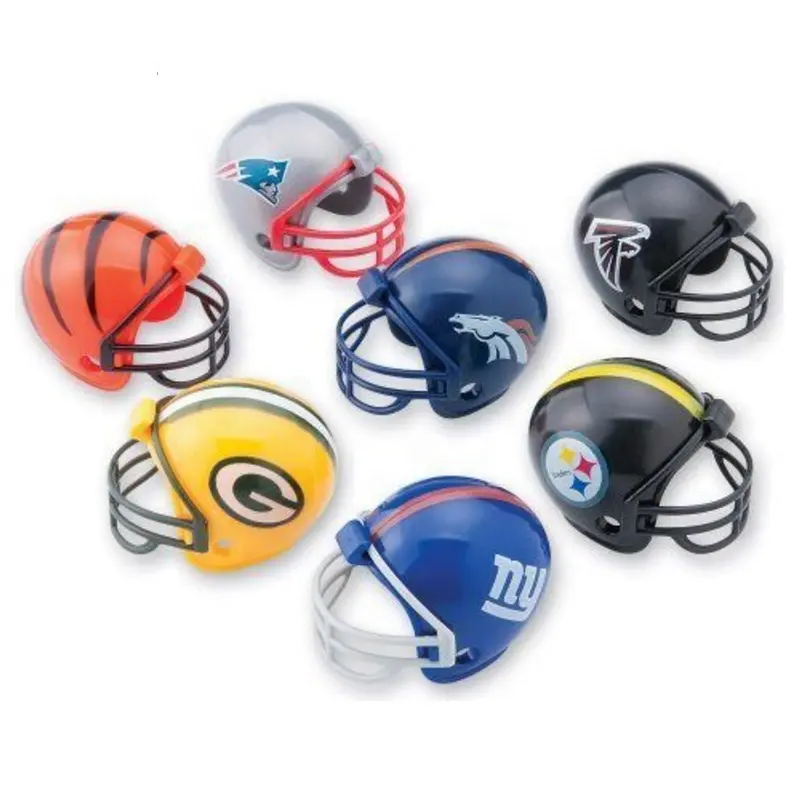 Little football plastic mini helmet toy