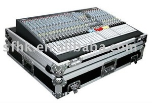 Estuche para Mezcladora <span class=keywords><strong>Allen</strong></span> & <span class=keywords><strong>Heath</strong></span> GL2200 432 con Soporte para Micrófono y Base con Ruedas - Product Image 1