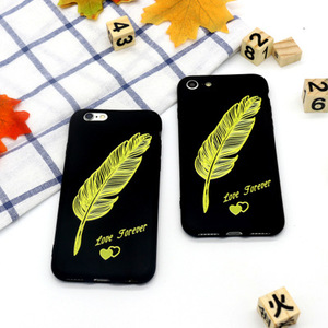 Accesorios <span class=keywords><strong>del</strong></span> teléfono al por mayor de lujo de oro pluma suave TPU teléfono móvil caso para el iPhone 6 S 7 8 más X - Product Image 2