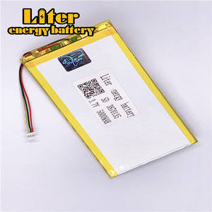 Connector 1,0-4 p customized 3,7 V 3870135 5000 mAh Li-polymer battery Li polymer battery - Product Image 2