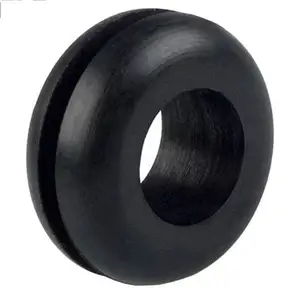 Custom molded small silicone rubber grommets china supplier