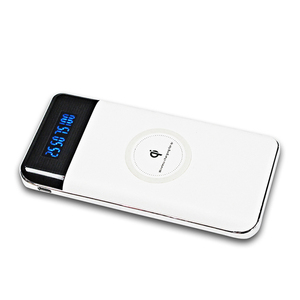 Nueva llegada portátil Delgado 20000 mAh Banco de la energía <span class=keywords><strong>Qi</strong></span> cargador inalámbrico de carga rápida <span class=keywords><strong>Powerbank</strong></span> - Product Image 1