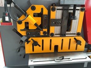 Cisaille hydraulique multifonctionnelle Q35Y de 60 tonnes pour le travail des métaux, poinçonneuse et cisaille à métaux, fabriquée en Chine - Product Image 2