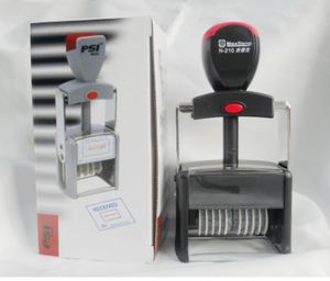 Marco <span class=keywords><strong>de</strong></span> Metal cinturón <span class=keywords><strong>sello</strong></span> <span class=keywords><strong>digital</strong></span> <span class=keywords><strong>de</strong></span> N-210 palabra altura 5mm10 dígitos <span class=keywords><strong>sello</strong></span> ajustable Número <span class=keywords><strong>de</strong></span> auto-entintado <span class=keywords><strong>sello</strong></span> - Product Image 1