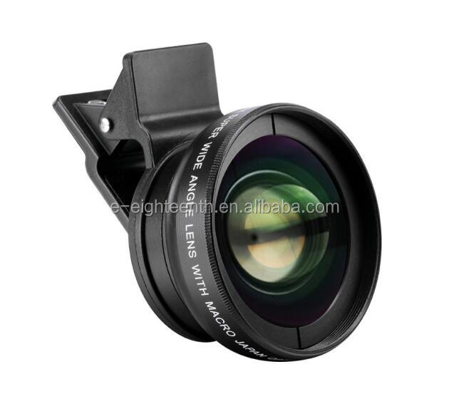 37mm 0.45X super wide angle and 12.5X marco camera lens for iPhone