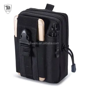 EDC Utility Gadget Belt Waist Bag Tactical Molle Phone Pouch with Cell Phone Holster Holder for iPhone Samsung Galaxy