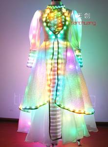 Brillante sexo caliente royal blue <span class=keywords><strong>jazz</strong></span> trajes de baile para mujer TC-32 MÁQUINA de picar de TianChuang - Product Image 2