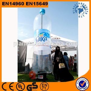 personalizado inflable botella de agua de la botella de licor de promoción botella de licor - Product Image 1