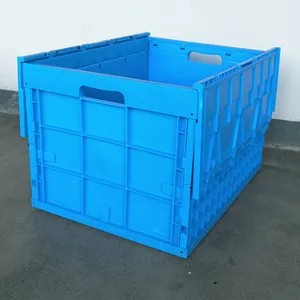 Kunststoff verschiffen faltbare lagerung kiste/bin industrie stapelbare kisten/lagerung container kisten käfig container