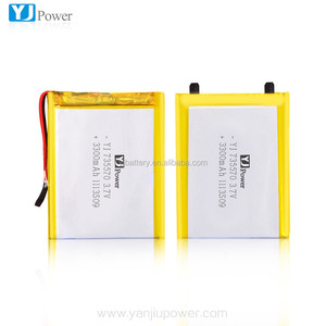 Best Sale YJ 735570 Rechargeable <strong>3.7v</strong> <strong>3300mah</strong> <strong>Li</strong>-ion <strong>Battery</strong> with protection - Product Image 4