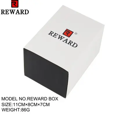 REWARD美しい時計ギフトボックス、それはREWARD時計で販売されます。個別に販売されていません。ハードカード素材