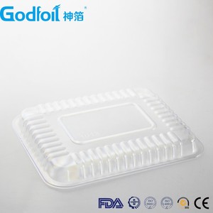 Nhựa PET Dome Nắp Cho 7 Inch Pan Nhôm Lá Mỏng <span class=keywords><strong>Container</strong></span> Có Nắp Đậy - Product Image 4