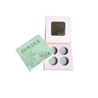 Boîte cosmétique vide, 21 Designs personnalisés, emballage en carton magnétique, boîte de maquillage, Palette d'ombres à paupières