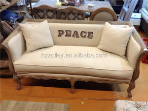 Francés muebles de la sala provincial antiguos de madera maciza marco <span class=keywords><strong>I</strong></span> sofá en forma de - Product Image 1