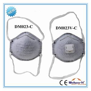 DM023 <span class=keywords><strong>Masque</strong></span> anti-poussière respiratoire standard <span class=keywords><strong>FFP2</strong></span> non tissé avec <span class=keywords><strong>ou</strong></span> sans valve - Product Image 4