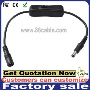5.5x2.1mm DC Power plug a socket extension <span class=keywords><strong>Cable</strong></span> <span class=keywords><strong>de</strong></span> <span class=keywords><strong>baja</strong></span> tensión <span class=keywords><strong>cable</strong></span> <span class=keywords><strong>de</strong></span> extensión - Product Image 1
