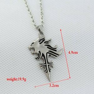 Cosplay Final Fantasy VIII 8 Griever Squall Leonhart Cruz cabeza colgante collares - Product Image 3