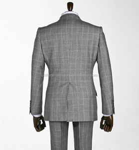 Trajes de Negocios para Hombre Hechos a Medida Tallas Grandes Transpirables de Corte Entallado con Diseño Especial de Aspecto Moderno - Product Image 4