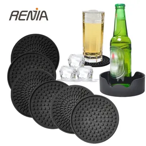 Renjia coaster bebê pegajoso de borracha, montanha de silicone