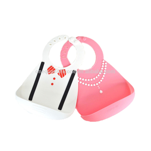 2018 nuevo diseño <span class=keywords><strong>de</strong></span> moda personalizado bautizo <span class=keywords><strong>babero</strong></span> del bebé para los niños - Product Image 2
