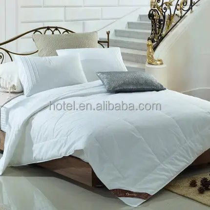 Consolador de microfibra macio e quente para hotel, conjunto de cama de hotel de fabricantes