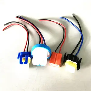 High Quality 9007 H7 ceramic connector H11 9005 headlight wiring harness