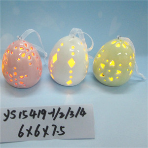 Home Decoration <strong>Ceramic</strong> Easter <strong>Eggs</strong> Led Night Lamp - Product Image 4