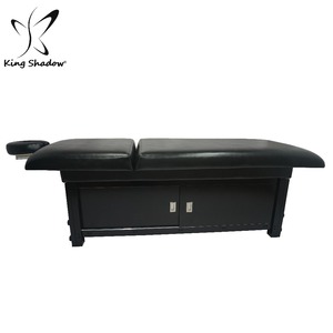 Muebles de Salón de Belleza, Silla para Pestañas, Camilla de <span class=keywords><strong>Spa</strong></span>, Cama Facial Eléctrica, Masaje Sexual Japonés, Camilla de Masaje con Respaldo Ajustable Moderno - Product Image 2