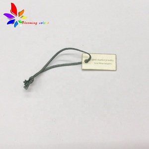 Chất lượng cao biểu tượng tùy chỉnh gấp trên treo <span class=keywords><strong>Tag</strong></span> cho đồ trang sức và Hàng may mặc - Product Image 2