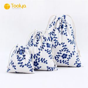 Wholesale Custom Small Dust Pouch <strong>Canvas</strong> Cotton Muslin <strong>Drawstring</strong> <strong>Bags</strong> - Product Image 5