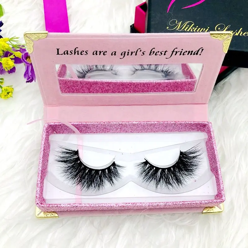 wholesale best sellers private label 3D minklashes with custom eyelash packaging box
