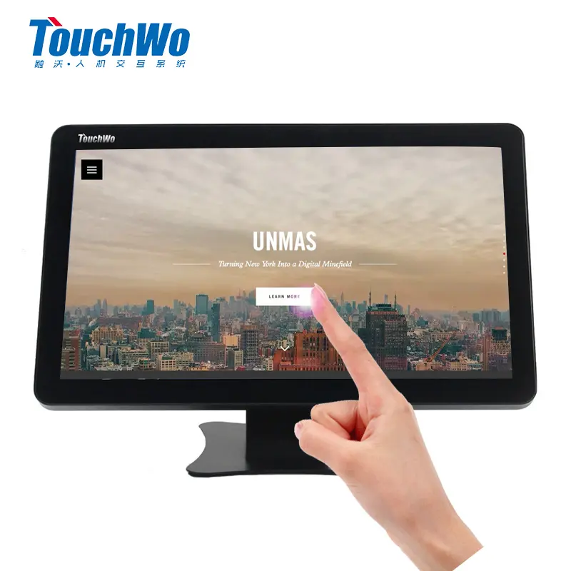 AIO mit touchscreen 18,5 21,5 23 27 32 zoll wand montieren oder embedded monitor