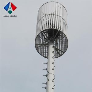 Ống đơn thiết bị đầu cuối 15 m thép monopoles antenna mast viễn thông monopole tháp nhà sản xuất - Product Image 6