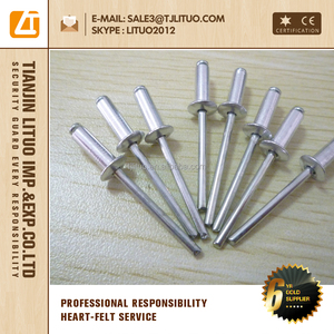 الألومنيوم الصلب مغلقة النهاية الألومنيوم قارب المسامير التثبيت بندقية برشام أعمى - Product Image 4