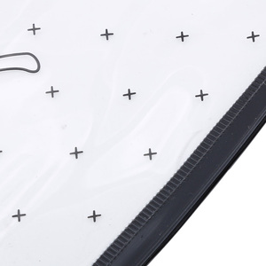 กระเป๋าจัดระเบียบเครื่องสำอางมีซิป,กระเป๋าเครื่องสำอางสำหรับการเดินทางแบบใส - Product Image 5