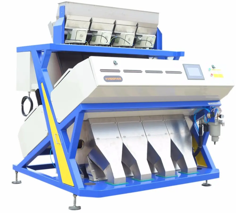 الحبوب تجهيز المعدات متعددة الوظائف الحبوب ماكينة فرز اللون القهوة الفول اللون فارز