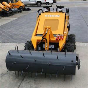 الصينية 23hp ميني جرافات جرافة انزلاقية مع الحارث - Product Image 3