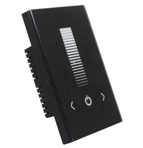 DC12-24V USA Standard nero bianco 1 canale singolo colore a parete LED <span class=keywords><strong>Touch</strong></span> Panel <span class=keywords><strong>Dimmer</strong></span> - Product Image 1