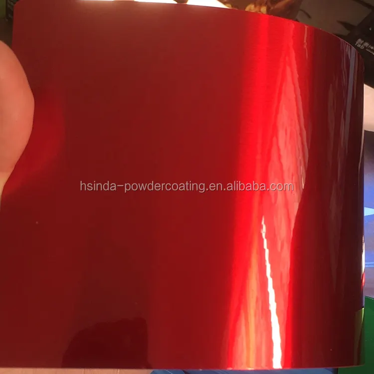 Hsinda Hot Sales Candy Color Epoxid-Polyester-Pulver beschichtung