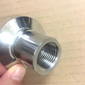 卫生 SS304 三三叶草卡箍 1.5 “2” 带 NPT 螺纹