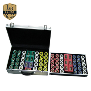 Deluxe <span class=keywords><strong>Gioco</strong></span> di <span class=keywords><strong>Poker</strong></span> Chip <span class=keywords><strong>Set</strong></span> In Metallo Alumium1000 <span class=keywords><strong>Poker</strong></span> Chip <span class=keywords><strong>Set</strong></span> - Product Image 2