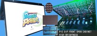 Module LED DIP P10 RGB pour affichage LED extérieur, service frontal, luminosité 8500 cd, DIP P16