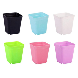 Maceta de plástico para jardín y oficina, maceta de plástico colorida personalizada para jardín y guardería - Product Image 4