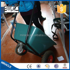 <span class=keywords><strong>Carretilla</strong></span> de Jardín de <span class=keywords><strong>Tres</strong></span> <span class=keywords><strong>Ruedas</strong></span> para Trabajo Pesado WB3500 con Bandeja de Plástico - Product Image 6
