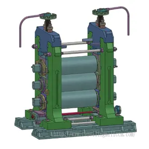 इस्पात Rebar क्षैतिज रोलिंग मिल उच्च गुणवत्ता सीएनसी रोल बनाने की मशीन