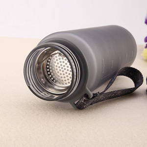 Al por mayor 1000 ml ningún defecto sin fugas rebotando <span class=keywords><strong>polvo</strong></span> 4 Color BPA deportes agua bebida con pico Gorras y nylon ROP - Product Image 5