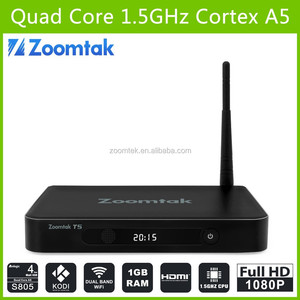 Zoomtak T5 KODI14.2 H.265 Android4.4 tv con hd <span class=keywords><strong>sexo</strong></span> con webcam google xnxx vídeo - Product Image 2