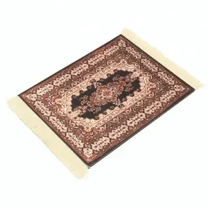 Alfombrilla de ratón de estilo persa para decoración de alfombras, Alfombra de tejido oriental respetuosa con el medio ambiente, 280x180mm