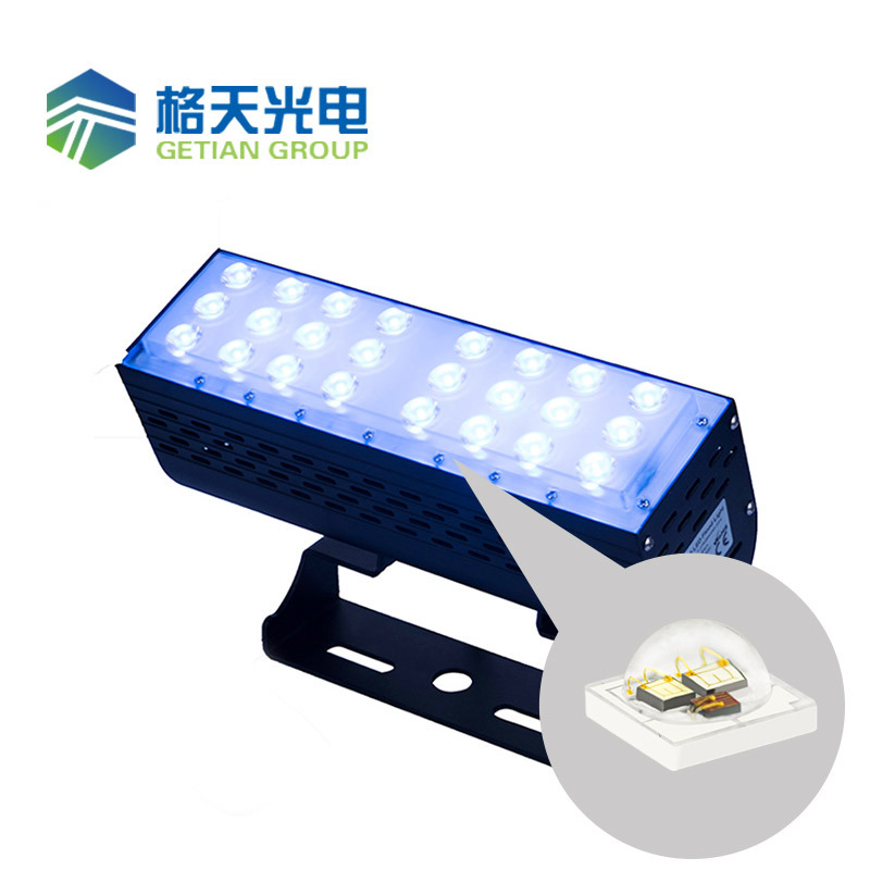 Chip 18 w 30 W 36 w ip65 de aluminio rgb mini color transformar al aire libre llevó luces de la arandela de la pared